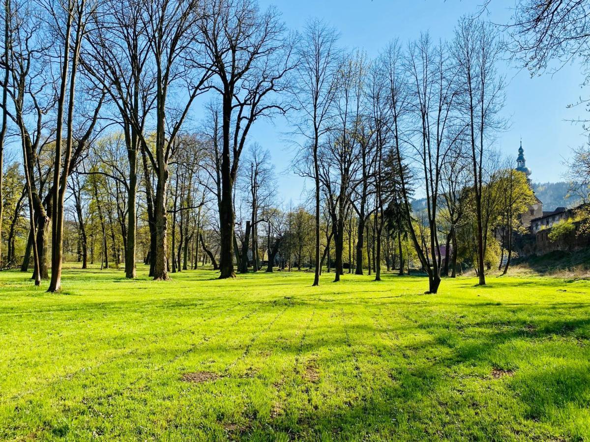 Zamek Sarny - Schloss Scharfeneck Klodzko Bagian luar foto